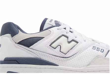 Lookbook New Balance 550 ''Blanc Indigo Vintage'' BB550STG