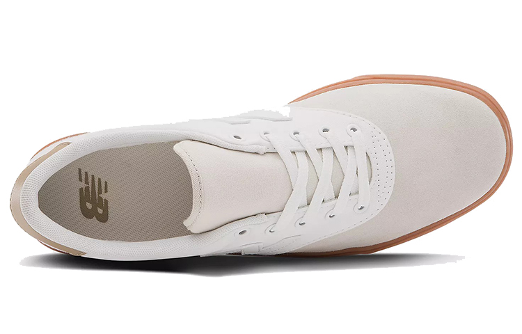 Lookbook New Balance 55系列 v1 透氣耐磨防滑 低筒休閒板鞋 白色