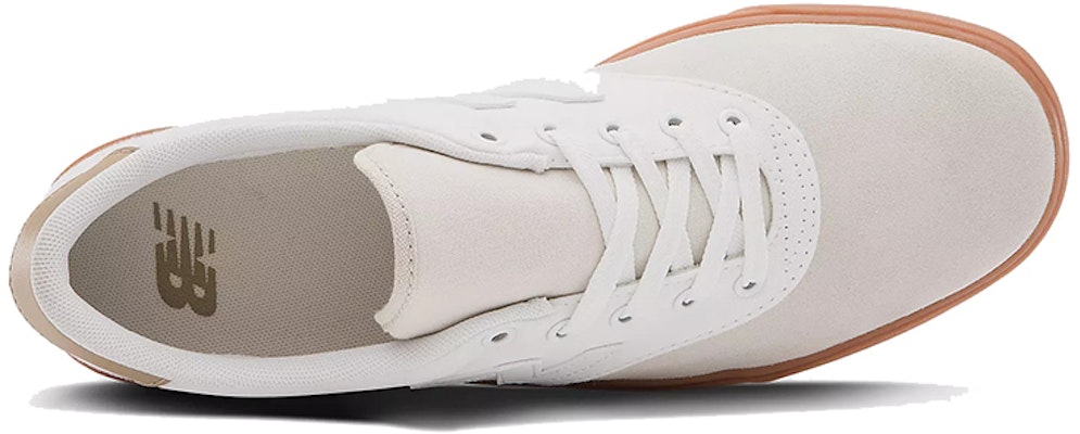 New Balance 55系列 v1 透氣耐磨防滑 低筒休閒板鞋 白色 Lookbook New Balance 55系列 v1 透氣耐磨防滑 低筒休閒板鞋 白色