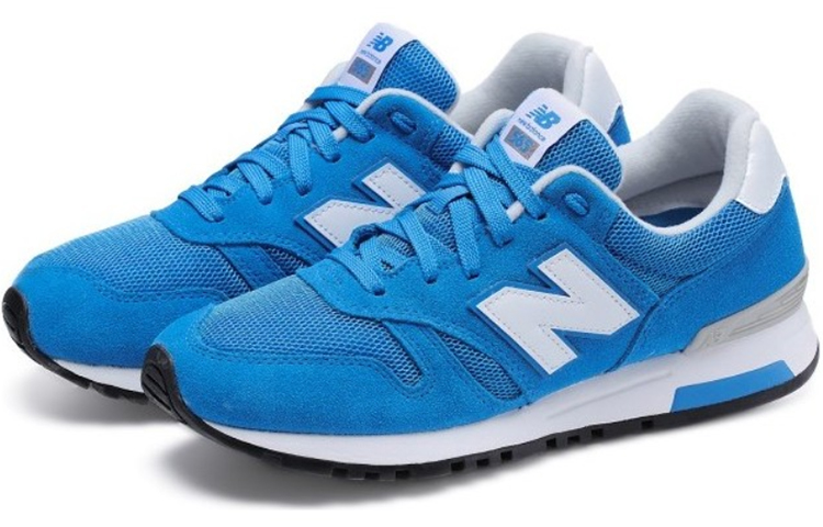 Order New Balance 低幫 跑步鞋 男女同款 藍色 D寬