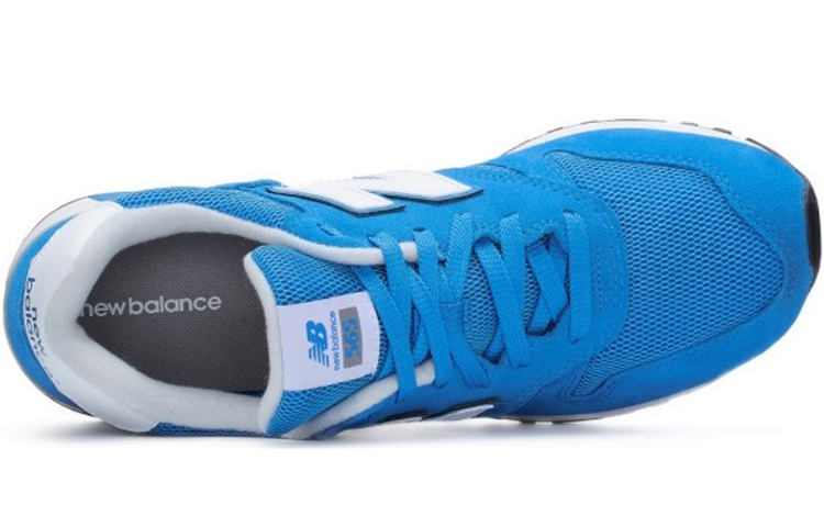 Lookbook New Balance 低幫 跑步鞋 男女同款 藍色 D寬