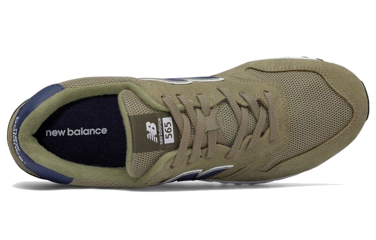 Lookbook New Balance NB 565 舒適 耐磨 低幫 跑步鞋 女款 軍綠