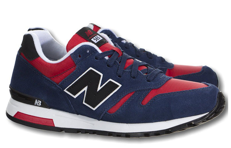 Order New Balance 565 Low-Top Blau/ ''Rot'' Sneakers ML565AAA