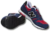 Lookbook New Balance 565 Low-Top Blau/ ''Rot'' Sneakers ML565AAA