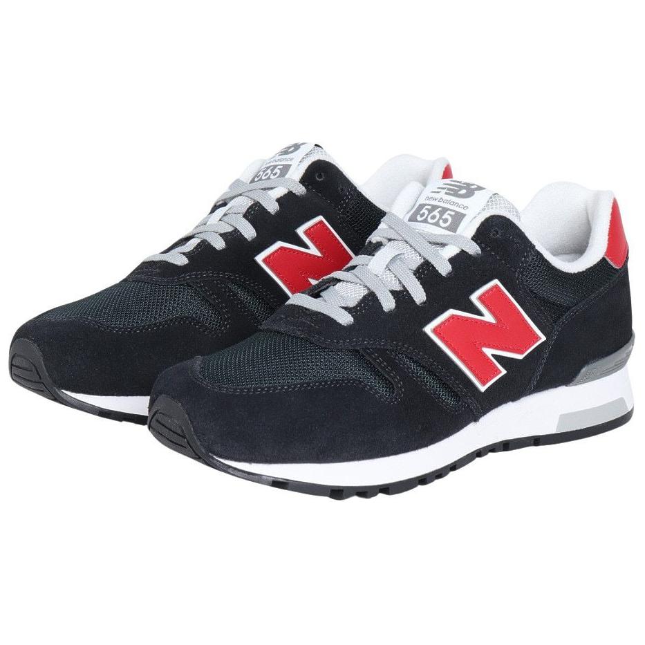 Lookbook ニューバランス565 ロー 'ブラック レッド' ML565BR1 ML565BR1