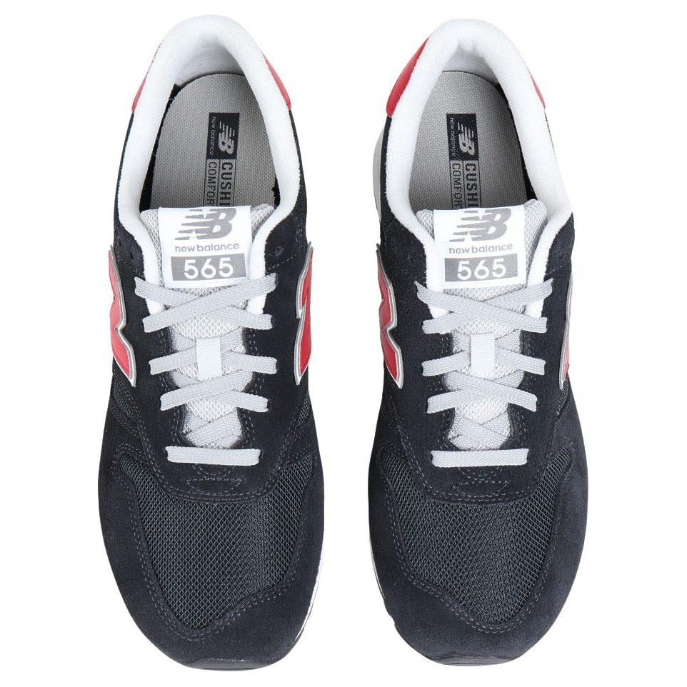 Shop ニューバランス565 ロー 'ブラック レッド' ML565BR1 ML565BR1