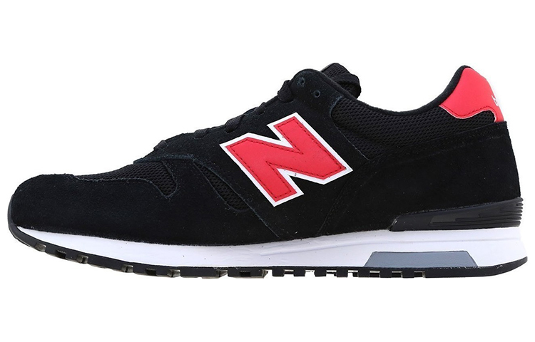 Buy New Balance 565系列 復古百搭 低筒休閒跑步鞋 黑紅色