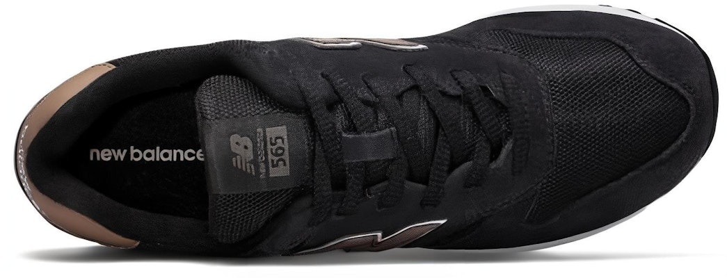 New Balance NB 565 復古 低筒 跑步鞋 男款 黑色 Lookbook New Balance NB 565 復古 低筒 跑步鞋 男款 黑色