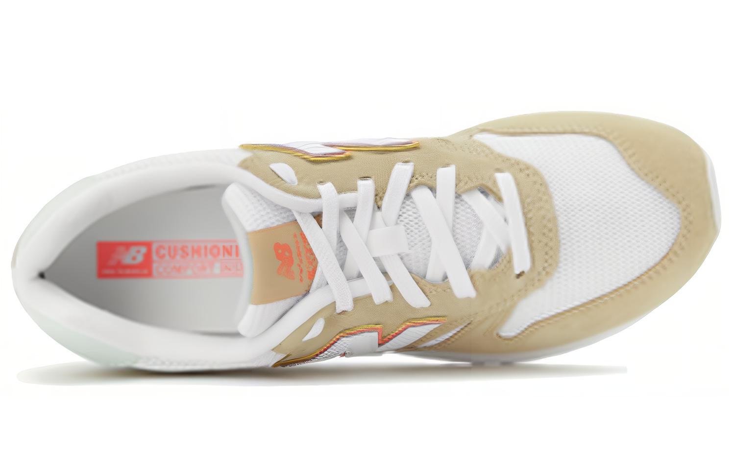 Lookbook New Balance NB 565 低筒 跑步鞋 男女款式 棕白 復古