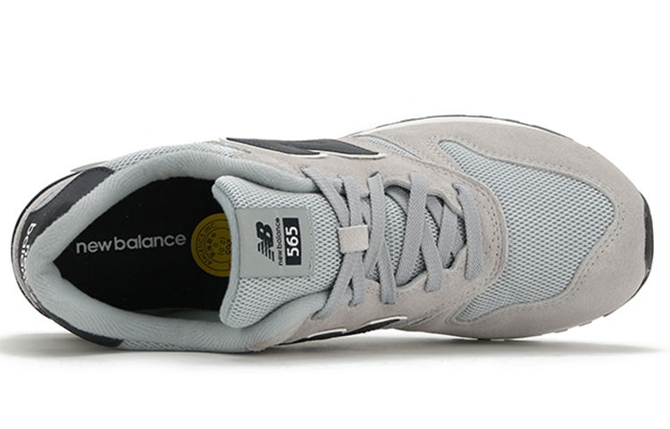 Lookbook New Balance NB 565 防滑透氣 低幫 跑步鞋 男女同款 灰黑