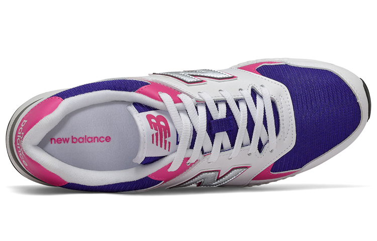 Shop 뉴발란스 570 화이트/핑크/블루 (New Balance 570 White/Pink/Blue - shortened) ML570BNC