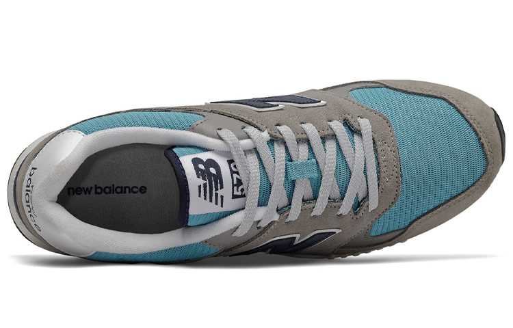 Lookbook New Balance 570 Chaussures Lifestyle Gris/Bleu ML570BND