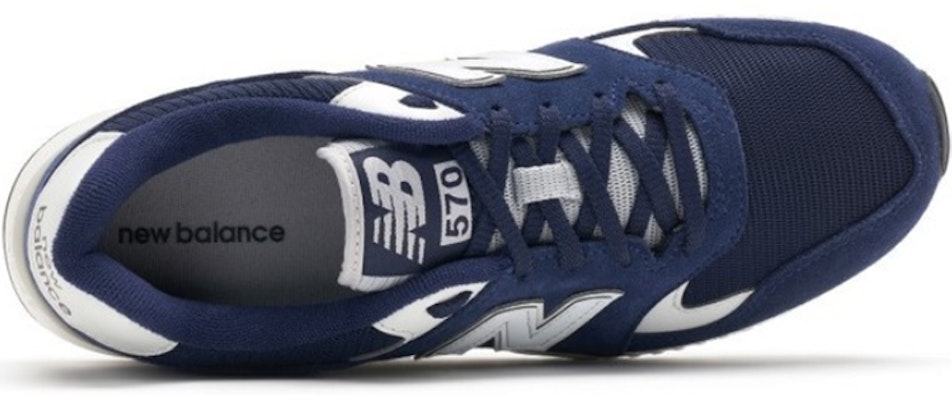 New Balance NB 570 低筒 跑步鞋 男女皆宜 藍色 D寬 Lookbook New Balance NB 570 低筒 跑步鞋 男女皆宜 藍色 D寬