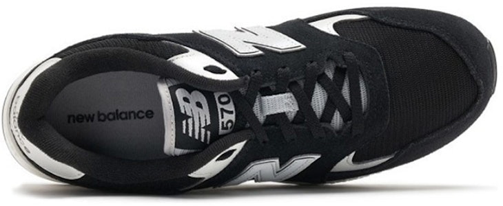 New Balance NB 570 低筒 跑步鞋 男女款 黑色 D寬 Lookbook New Balance NB 570 低筒 跑步鞋 男女款 黑色 D寬