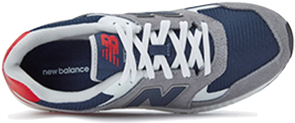 New Balance NB 570 低幫 跑步鞋 男女同款 灰藍紅 Lookbook New Balance NB 570 低幫 跑步鞋 男女同款 灰藍紅