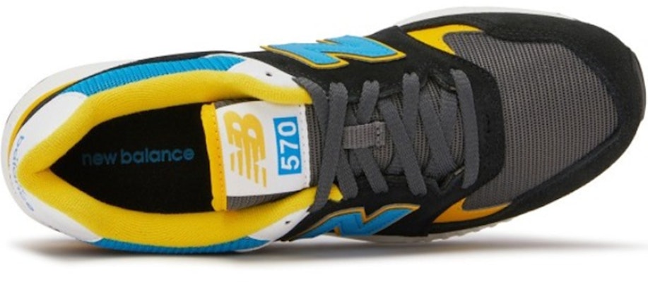 New Balance 'Black Yellow' ML570QZ Lookbook New Balance 'Black Yellow' ML570QZ