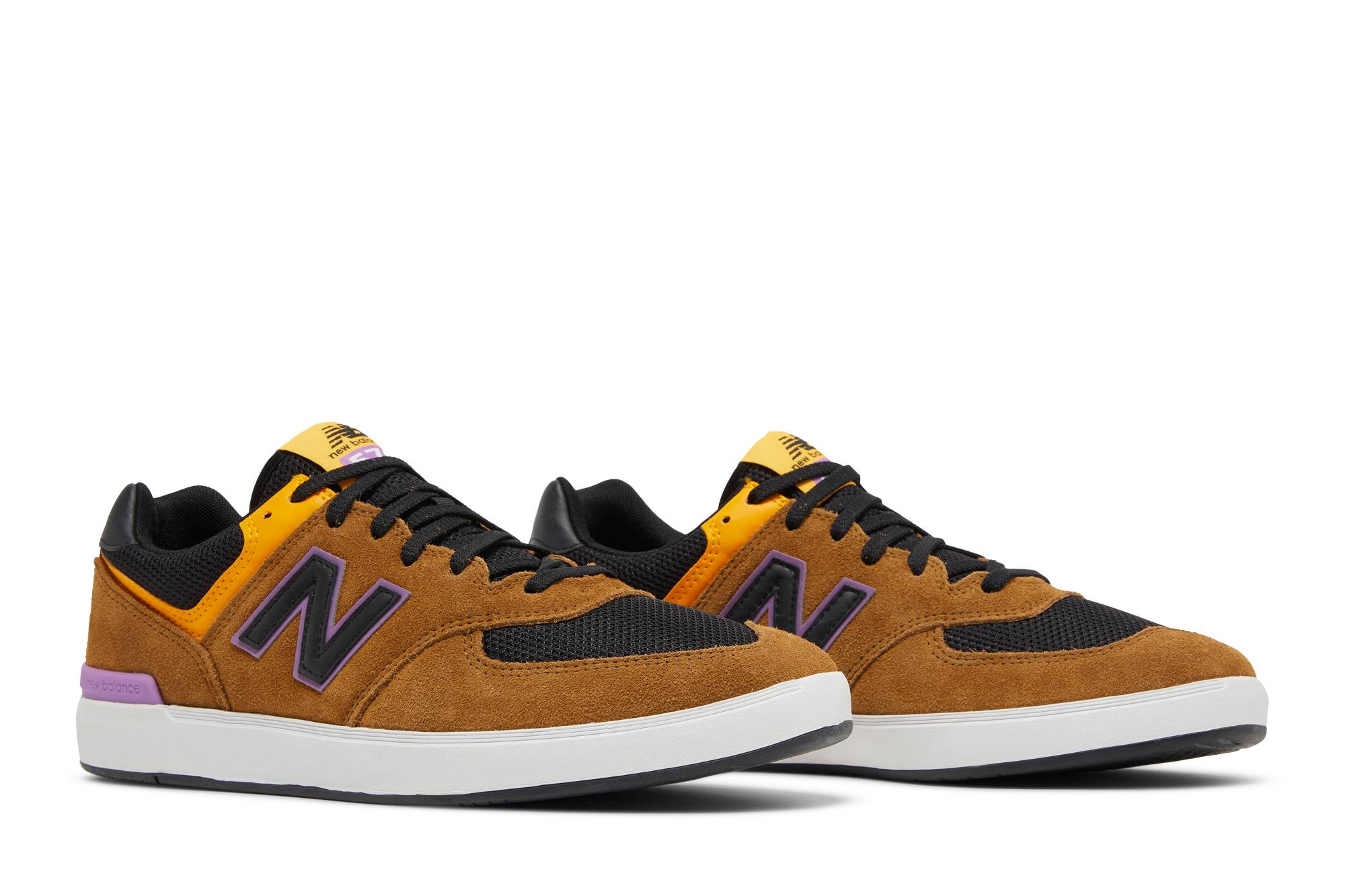 Cheap ニューバランス 574 2E ワイド ブラウン/ブラック AM574SEK-2E