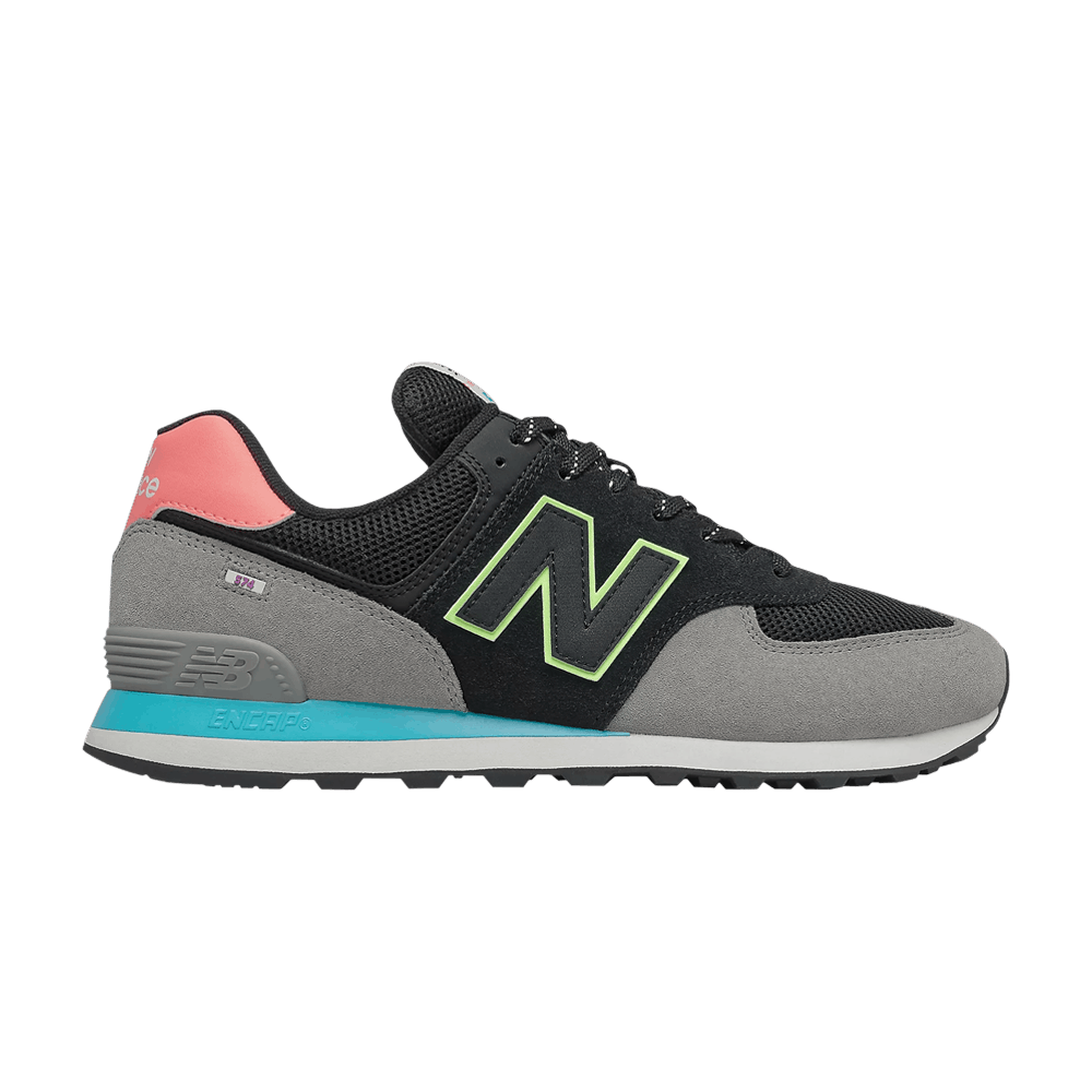 Buy New Balance 574 4E Wide 'Hitam Paradise Pink' ML574UD2-4E