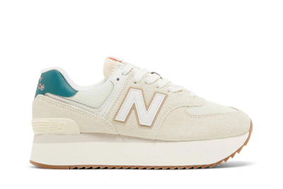 (Women) New Balance 574+ 'Turtledove Vintage Teal'