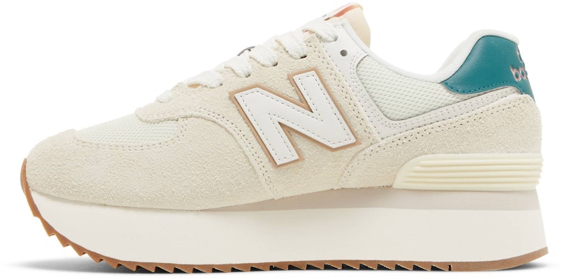 (女性)New Balance 574+ '鵝絨米色 復古青藍' WL574ZKB Lookbook (女性)New Balance 574+ '鵝絨米色 復古青藍' WL574ZKB