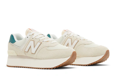 (Women) New Balance 574+ 'Turtledove Vintage Teal'