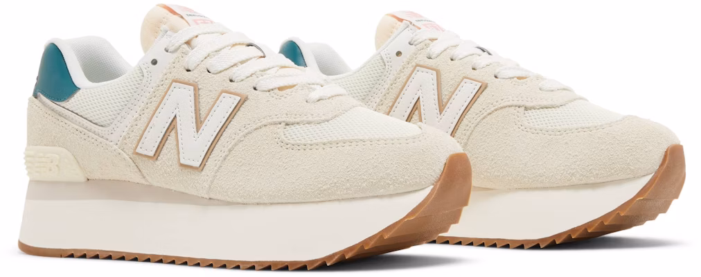 (女性)New Balance 574+ '鵝絨米色 復古青藍' WL574ZKB Cheap (女性)New Balance 574+ '鵝絨米色 復古青藍' WL574ZKB