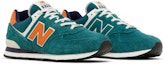 Cheap New Balance 574 'Hijau Aqua Oren' U574DI2