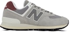 Order New Balance 574 'Kelabu Artik Merah Marun' U574KBR