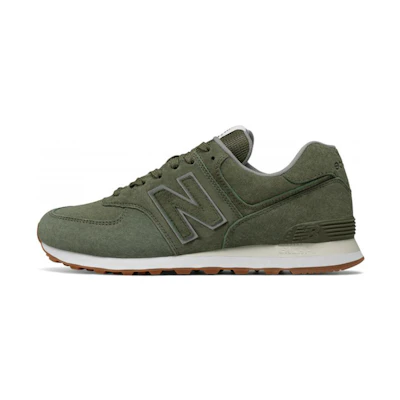 NB 574 'Army Green White Brown'