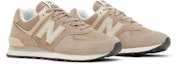 Cheap New Balance 574 'Beige' Lelaki/Wanita Beige Kasual Sneakers U574WO2