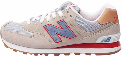 New Balance 574 Beige/ 'Red' ML574PIC
