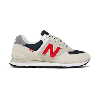 NB 574 'Beige Red Blue'