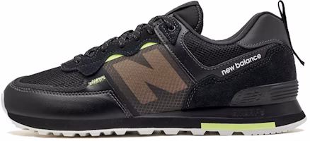 New Balance 574 'Black Bleached Lime Glow' ML574IDC New Balance 574 'Black Bleached Lime Glow' ML574IDC