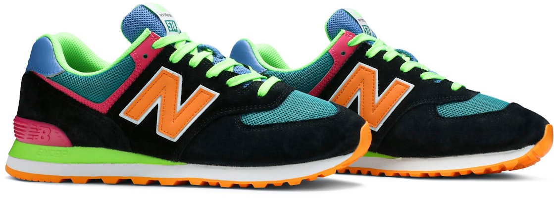 New Balance 574 'Hitam Energy Lime' ML574MA2 Cheap New Balance 574 'Hitam Energy Lime' ML574MA2