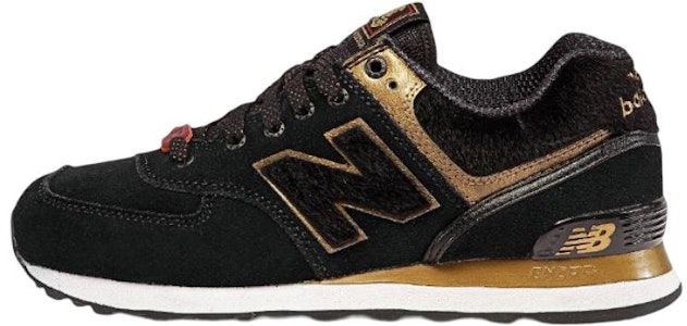 New Balance NB 574 防滑耐磨 低筒 跑步鞋 男女同款 黑金色 馬年特別版 Buy New Balance NB 574 防滑耐磨 低筒 跑步鞋 男女同款 黑金色 馬年特別版