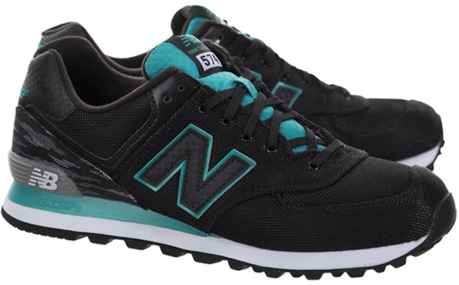 新百伦 574系列 舒適耐磨跑步鞋 黑綠色 Order 新百伦 574系列 舒適耐磨跑步鞋 黑綠色