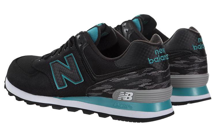 Lookbook 新百伦 574系列 舒適耐磨跑步鞋 黑綠色