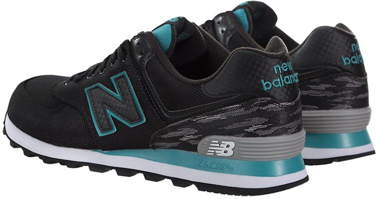 新百伦 574系列 舒適耐磨跑步鞋 黑綠色 Lookbook 新百伦 574系列 舒適耐磨跑步鞋 黑綠色