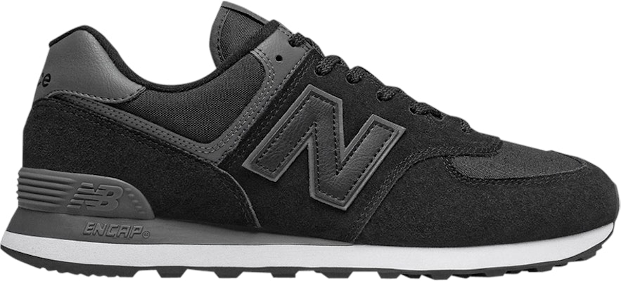 New balance 2024 ml574 black grey