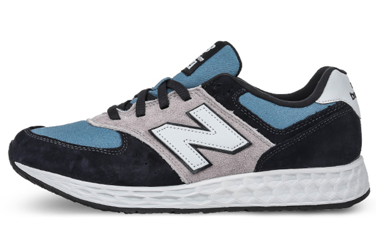 Buy ニューバランス574 ブラック/グレー/ブルー MFL574CP