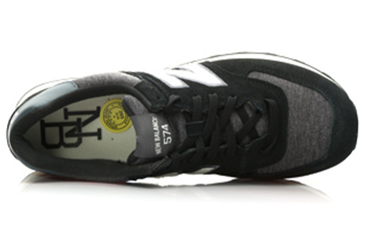 Lookbook New Balance 574 ''Schwarz Navy'' ML574PNW