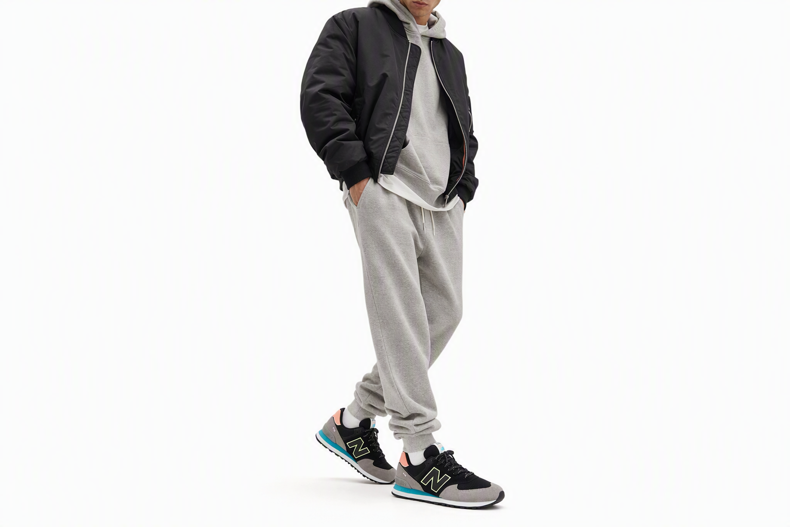 Order 뉴발란스 574 '블랙 파라다이스 핑크' ML574UD2