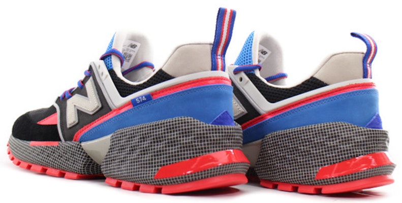 ニューバランス574 ブラックピンクブルー MS574MW Lookbook ニューバランス574 ブラックピンクブルー MS574MW