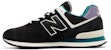 New Balance 574 'Hitam Ungu Teal' U574LV2