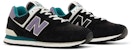 New Balance 574 'Hitam Ungu Teal' U574LV2