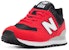 뉴발란스 574 시리즈 블랙/레드/화이트 ML574RR2