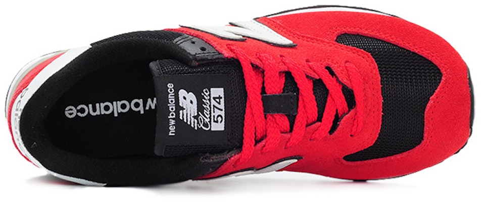 뉴발란스 574 시리즈 블랙/레드/화이트 ML574RR2 Shop 뉴발란스 574 시리즈 블랙/레드/화이트 ML574RR2
