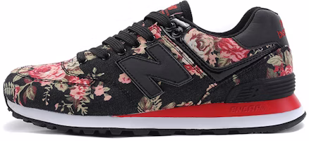 New Balance 574 'Black Rose Floral' ML574VCR New Balance 574 'Black Rose Floral' ML574VCR