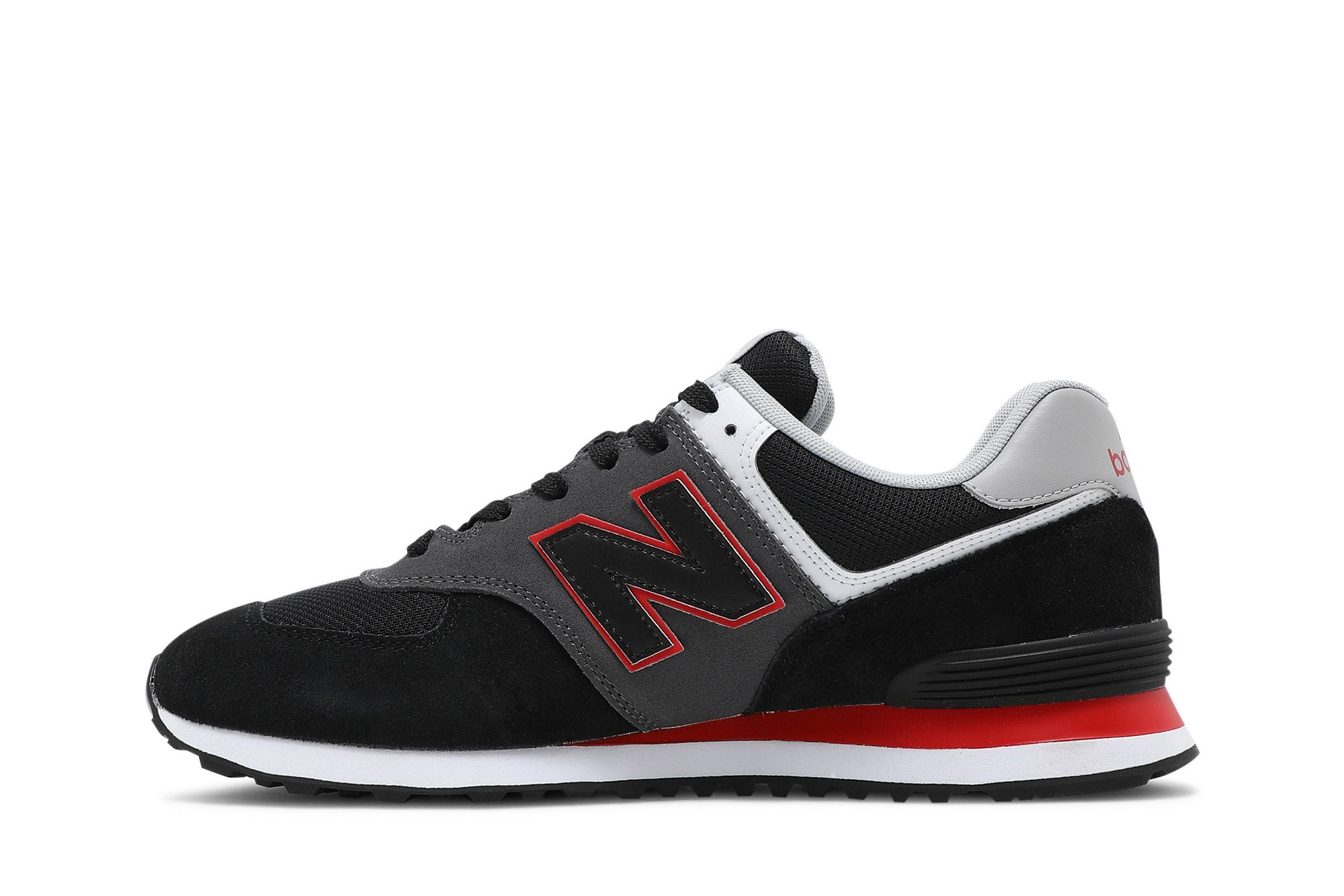 Lookbook New Balance 574 'Black Velocity Red' ML574SM2