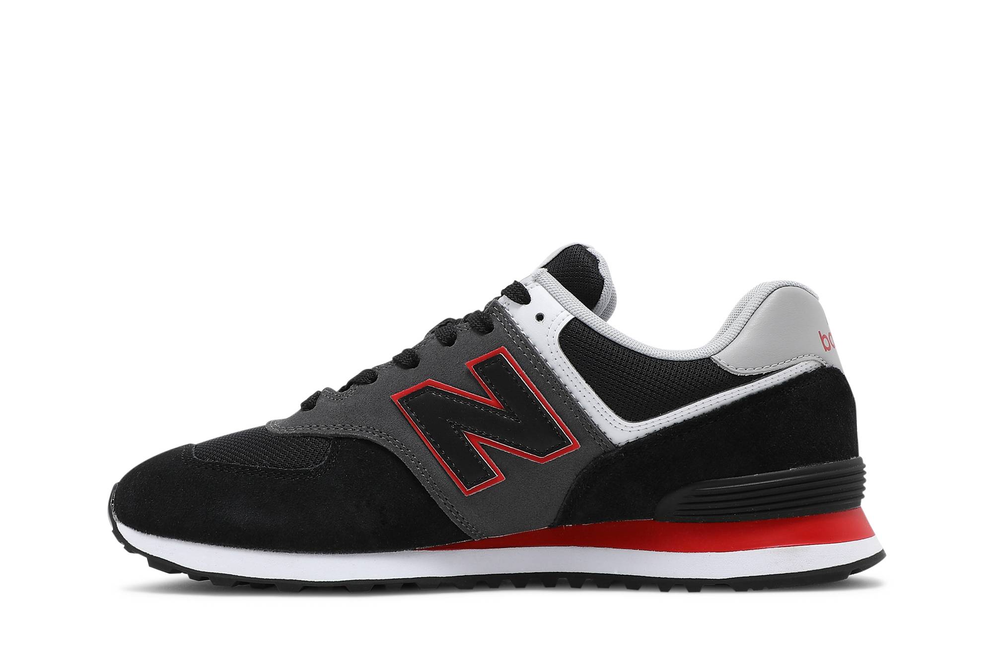 Lookbook New Balance 574 '黑色疾速紅' ML574SM2